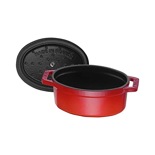 Staub Mini-Cocotte, Induktionsgeeignet, Gusseisen, Kirschrot