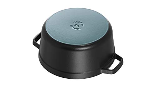 STAUB Gusseisen Bräter/Cocotte, Rund 28 cm, 6,7 L, , Schwarz