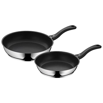 WMF Devil Pfannenset 2-teilig, Bratpfanne 28 cm + 24 cm, Pfanne Induktion