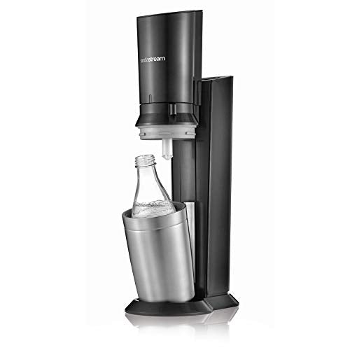 SodaStream Crystal 2.0 Wassersprudler mit CO2-Zylinder und 2x Glaskaraffen