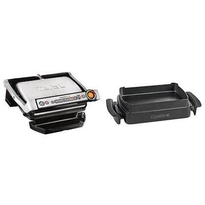 Tefal OptiGrill+ GC712D | intelligenter Kontaktgrill | 6 voreingestellte Grillprogramme