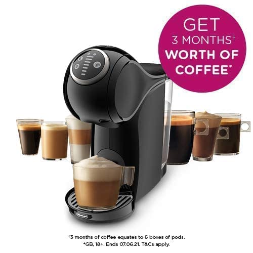 De'Longhi Nescafe Dolce Gusto, Genio S PlusEDG315.B, Kapsel-Kaffeemaschine