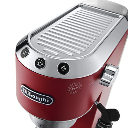 De'Longhi Dedica Style EC 685.R Espresso Siebträgermaschine, Espressomaschine