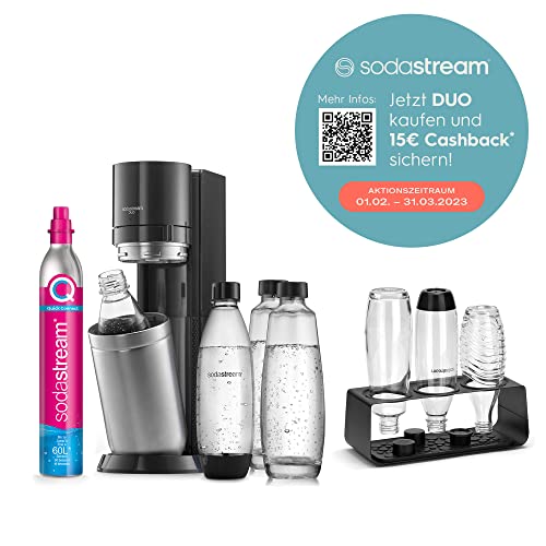 SodaStream Wassersprudler DUO Comfort-Set mit CO2-Zylinder