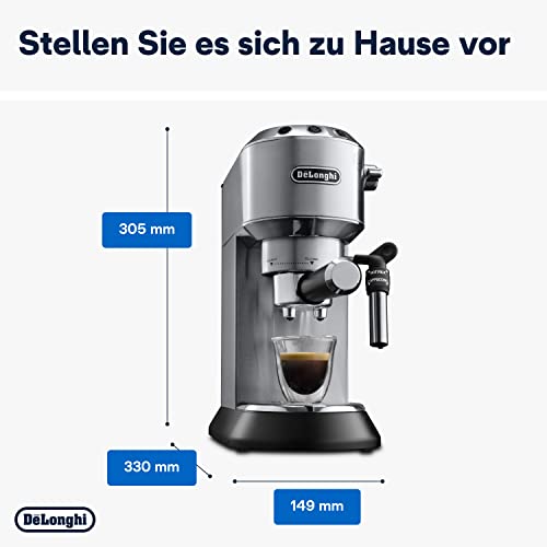 De'Longhi Dedica Style EC 685.M–Espresso Siebträgermaschine, Espressomaschine