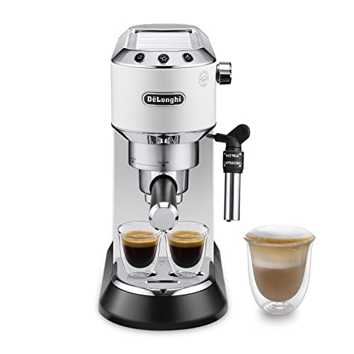De'Longhi Dedica Style EC 685.W Espresso Siebträgermaschine, Espressomaschine
