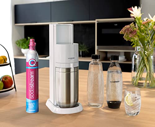 SodaStream Wassersprudler Duo mit CO2-Zylinder, 2X Glasflasche