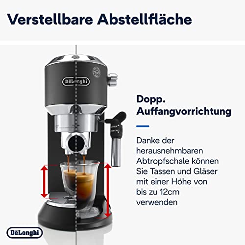 De'Longhi Dedica Style EC 685.BK–Espresso Siebträger, Espressomaschine