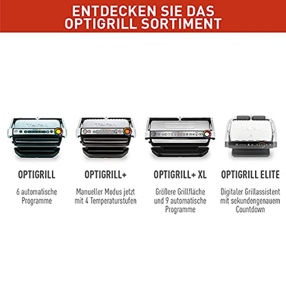 Tefal Optigrill GC705D | intelligenter Kontaktgrill | 6 automatische Programme