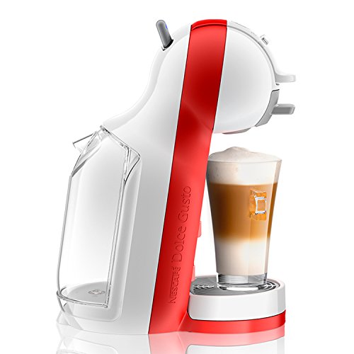 De’Longhi EDG 305.WR | NESCAFÉ Dolce Gusto Mini Me | Kapsel Kaffeemaschine, Farbe Rot / Weiß