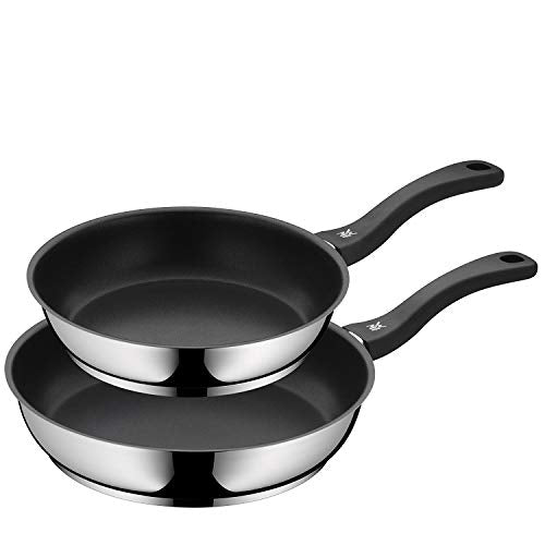 WMF Devil Pfannenset 2-teilig, Bratpfanne 28 cm + 24 cm, Pfanne Induktion