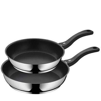 WMF Devil Pfannenset 2-teilig, Bratpfanne 28 cm + 24 cm, Pfanne Induktion