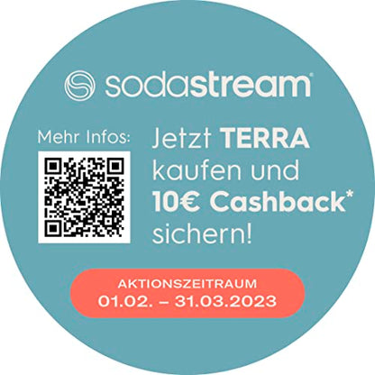 SodaStream Wassersprudler TERRA Promopack mit CO2-Zylinder