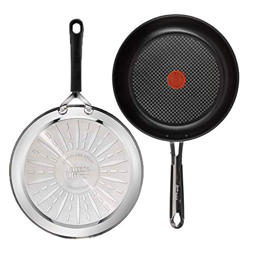 Tefal H80504 Jamie Oliver Edelstahl Bratpfanne 24 cm Induktion Pfanne
