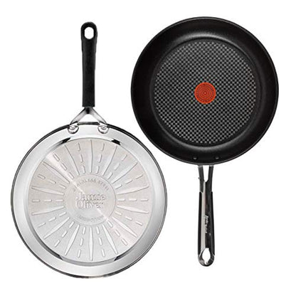 Tefal H80504 Jamie Oliver Edelstahl Bratpfanne 24 cm Induktion Pfanne