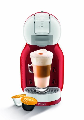 De’Longhi EDG 305.WR | NESCAFÉ Dolce Gusto Mini Me | Kapsel Kaffeemaschine, Farbe Rot / Weiß