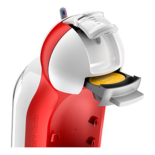 De’Longhi EDG 305.WR | NESCAFÉ Dolce Gusto Mini Me | Kapsel Kaffeemaschine, Farbe Rot / Weiß