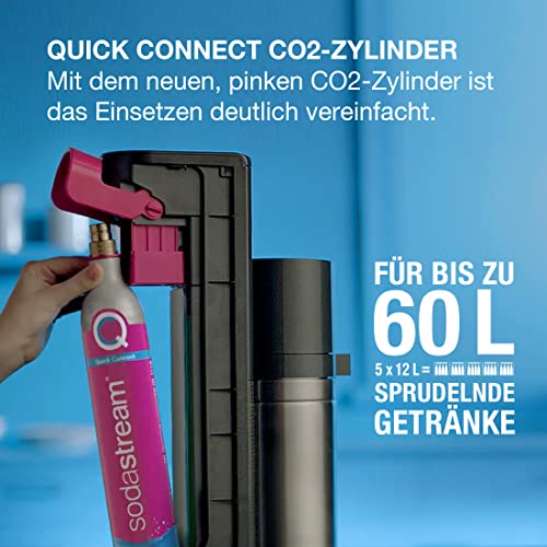 SodaStream Wassersprudler DUO Comfort-Set mit CO2-Zylinder