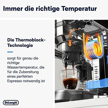 De'Longhi Dedica Style EC 685.BK–Espresso Siebträger, Espressomaschine