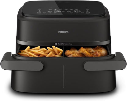 Philips Steam Airfryer 5000 Series Dual Basket, 9 L