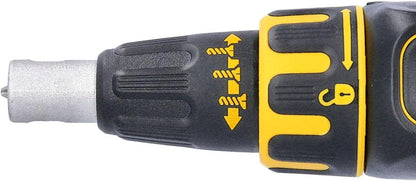 DeWalt Akku-Trockenbauschrauber/Schnellbauschrauber (18 Volt, 5.0 Ah, bürstenlos, inkl. Magazinvorsatz DCF6201, 2x XR Li-Ion Akkus, System-Schnellladegerät, Tstak Box II), DCF620P2K
