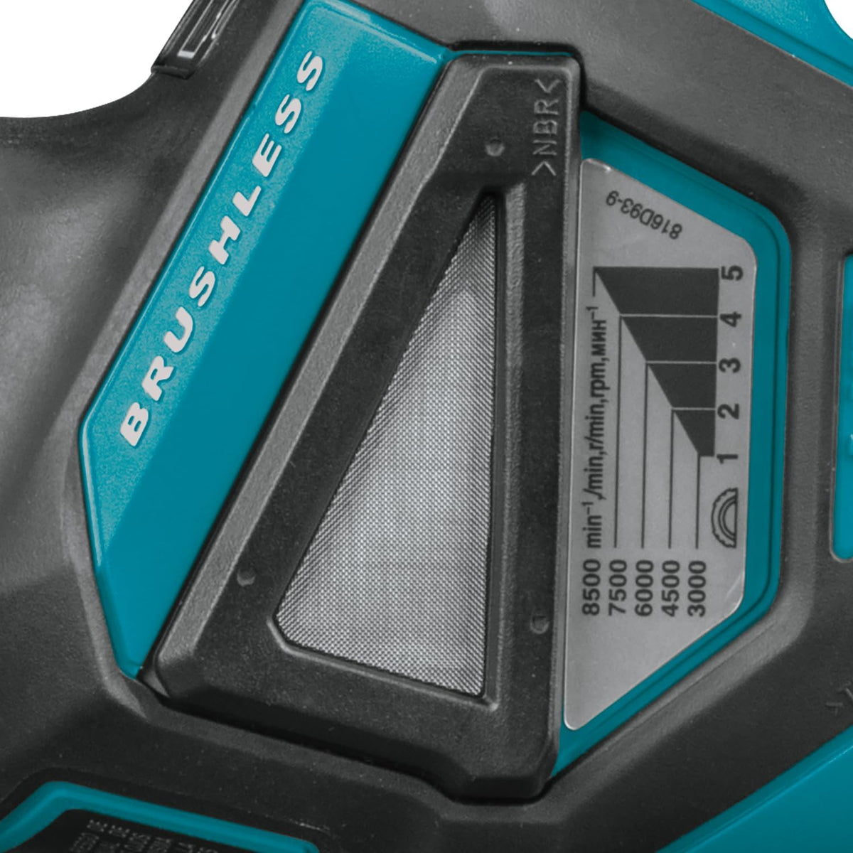 Makita DGA513Z Akku-Winkelschleifer 18 V (ohne Akku, Ohne Ladegerät)