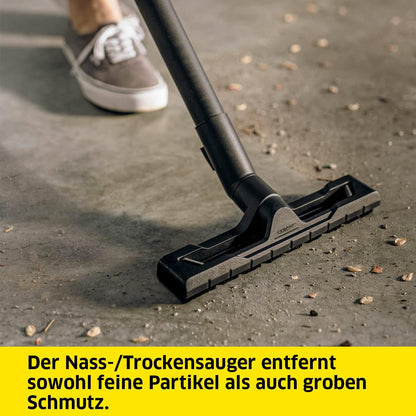 KÄRCHER Nass-/Trockensauger WD 2 Plus V-12/4/18/C, Kunststoffbehälter: 12 l