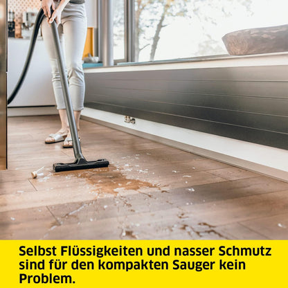 KÄRCHER Nass-/Trockensauger WD 2 Plus V-12/4/18/C, Kunststoffbehälter: 12 l